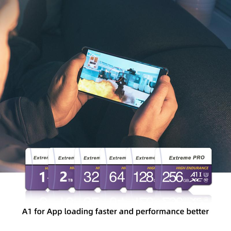 Ultra memorijska kartica 2TB 1TB 512GB 256GB 128GB A1 U3 Class10 Mini TF kartica U3 SD kartica za mobitele Automobili Uređaji Računala Dronovi