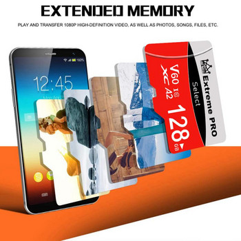 Για κάρτα SD κάμερας Xiaomi 2 TB 1 TB 512 GB U3 Flash Class10 UHSI για κάρτα μνήμης κάμερας Κάρτα μνήμης 256 GB 128 GB TF Κάρτα Mini