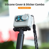 Čvrsti izdržljivi silikonski poklopac za uređaj Silikonski poklopac leće za zaslon osjetljiv na dodir Insta360 Go 3 Silikonski zaštitni dodaci