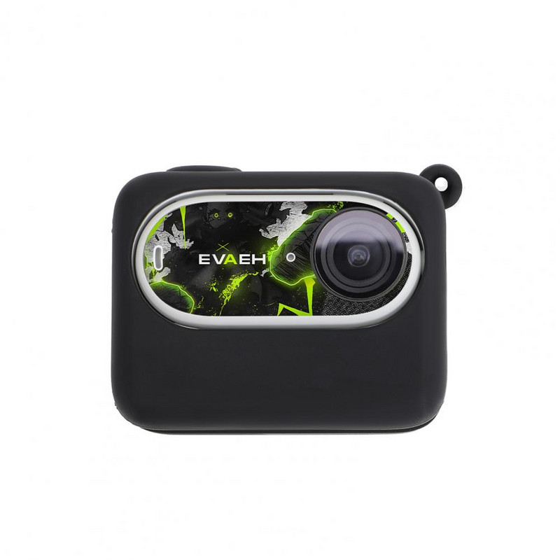 Čvrsti izdržljivi silikonski poklopac za uređaj Silikonski poklopac leće za zaslon osjetljiv na dodir Insta360 Go 3 Silikonski zaštitni dodaci