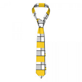 Cravată cu artă abstractă Bărbați Femei Ocazional Poliester 8 cm Cravată clasică Mondrian Geometrică Bărbați Îmbrăcăminte zilnică Cravată Accesorii pentru cosplay
