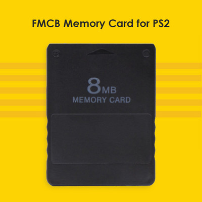 8 16 32 64MB Παιχνίδια Κάρτες μνήμης M2 Self-Service Αντιγραφή FMCB Extended Card για PS2