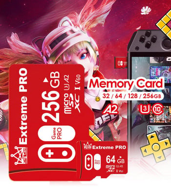 Κάρτα μνήμης PUBG 512 GB EVO Plus Κάρτα Flash Mini SD 2 TB 1 TB 512 GB Κατηγορίας 10 με πακέτο δωρεάν προσαρμογέα SD Κάρτα Micro TF υψηλής ταχύτητας