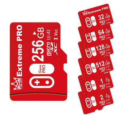 PUBG карта с памет 512GB EVO Plus Flash Mini SD карта 2TB 1TB 512GB Class 10 с пакет Безплатен SD адаптер Високоскоростна Micro TF карта