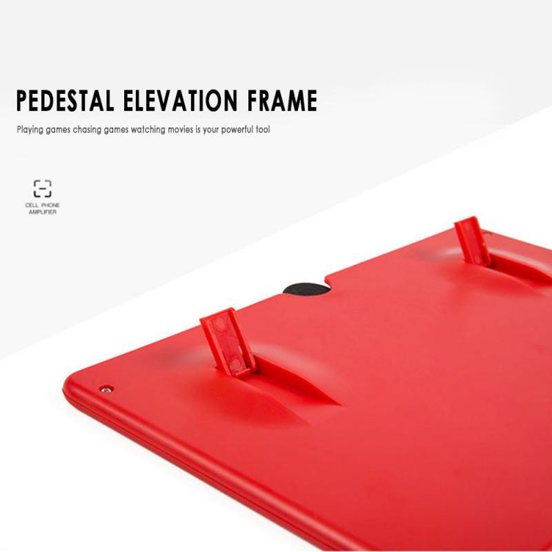 Naujas 3D HD mobiliojo telefono ekrano didintuvas Filmų vaizdo stovo stiprintuvas Stalinio telefono laikiklis 3D HD filmų vaizdo stovas didmeninė prekyba