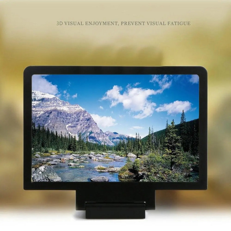 Lupa pentru ecranul telefonului mobil nou extins Suport suport pentru protecție pentru ochi Afișaj 3D fără sursă de alimentare Livrare rapidă