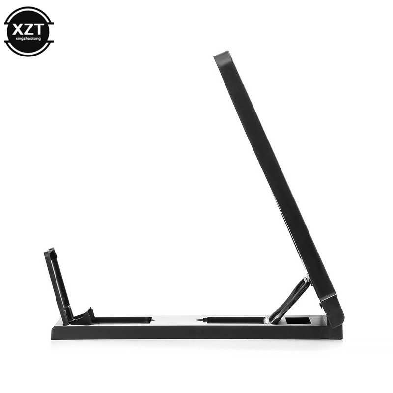 Madingas 3D telefono ekrano stiprintuvas Mobilus nešiojamas sulankstomas ekrano didintuvas Padidinti Stiprinantis darbalaukio laikiklis Akių apsauga