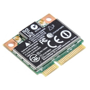 G5AA 802.11b/g/n WiFi ασύρματη κάρτα Half Mini PCI-E συμβατή με Bluetooth για HP Atheros QCWB335 AR9565 690019-001