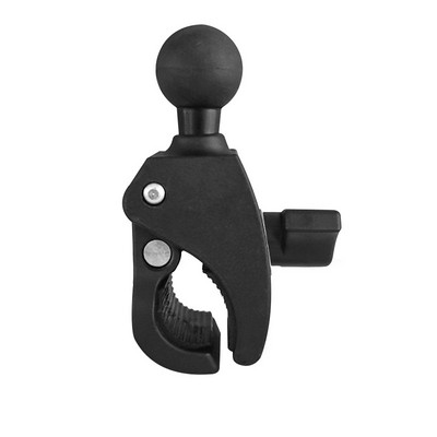Motorcycle Handlebar Clamp Ram Mount Base with 1 Inch Ball Mount for Gopro Garmin Action Camera Bicycle Rail Clip Support