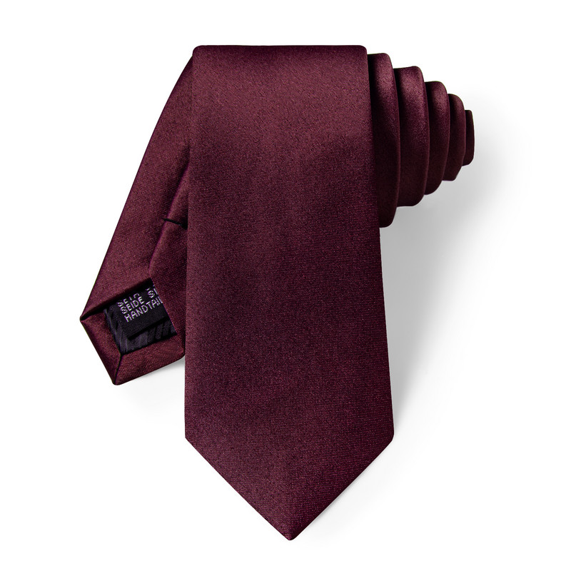 YourTies 6 CM vékony férfi üzleti bordó tömör nyakkendő zsebkendő esküvői szatén selyem nyakkendő férfi partyhoz corbatas para hombre