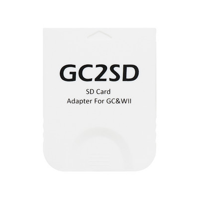 Adaptor card de memorie pentru Micro SD Plug and Play Adaptor slot card de memorie pentru GameCube Wii Console de jocuri Accesorii