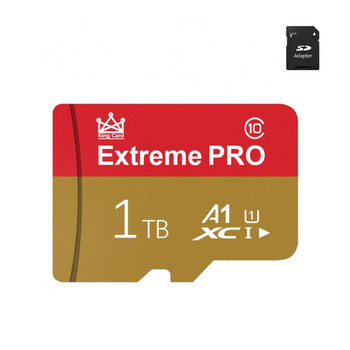 2023 Νέα κάρτα SD 2 TB 1 TB 256 GB 512 GB Κάρτα μνήμης Class10 Κάρτα TF 512 GB Minisd Flash TF Card Δωρεάν Προσαρμογέας Usb Pendrive For Uva Dr