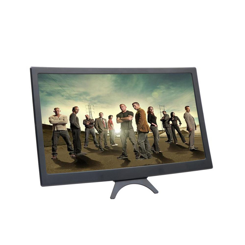 L6 12 hüvelykes hajlított telefon képernyő erősítő HD 3D videó mobiltelefon nagyítós állvány konzol Összehajtható telefon tartó projektor