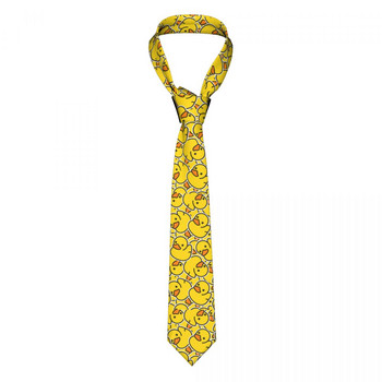 Κίτρινη γραβάτα πάπιας Unisex πολυεστέρας 8 cm Χαριτωμένη γραβάτα λαιμού για άντρες Skinny στενά κοστούμια Αξεσουάρ Γραφείο γάμου