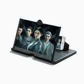 Lupa video HD pentru ecranul telefonului de 10 inch Amplificare stereoscopică Suport de birou Suport pentru tabletă pentru telefon mobil Protector pentru ochi din sticlă