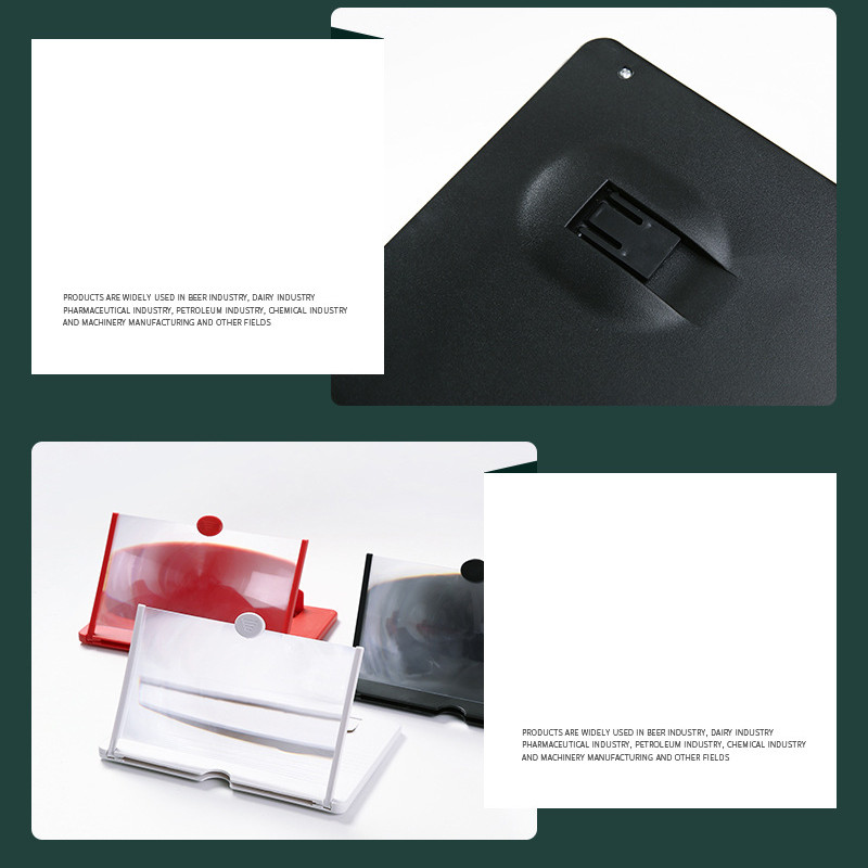 Lupa video HD pentru ecranul telefonului de 10 inch Amplificare stereoscopică Suport de birou Suport pentru tabletă pentru telefon mobil Protector pentru ochi din sticlă