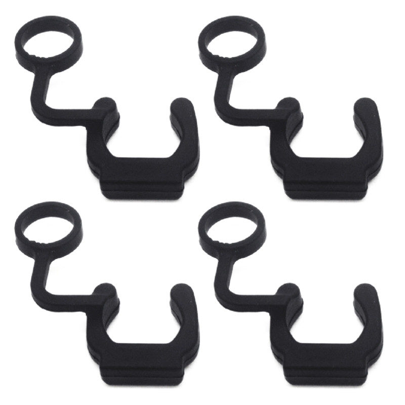 L43D 4Pack Locking Anti-Lost Plug Lock Cauciuc siliconic pentru HERO 7 6 5 4 8 SJ5000