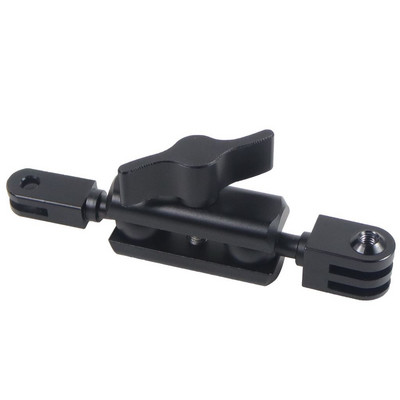 Alumíniumötvözet állványra szerelhető mágikus kar hosszabbító adapter GoPro Hero 11 10 9 8-hoz Insta360-hoz DJI akciókamera-tartozékokhoz