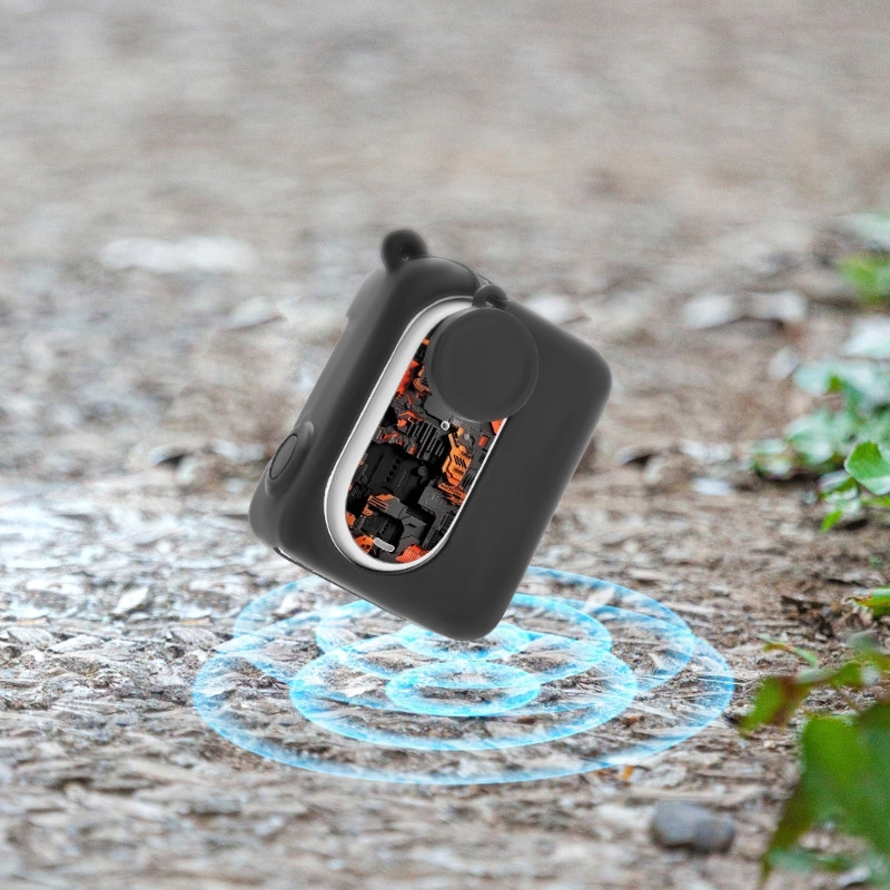 Silikono dėklo lęšių apsaugos dangtelis, skirtas GO 3 fotoaparatui, apsauginis dangtelis