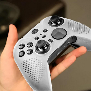 Θήκη σιλικόνης για χειριστήριο Xbox Series Elite 2 Protective Skin Gamepad Rubber Skin Thumb Grips Joystick Cover Shell