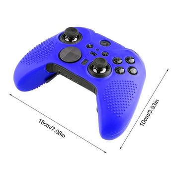 Θήκη σιλικόνης για χειριστήριο Xbox Series Elite 2 Protective Skin Gamepad Rubber Skin Thumb Grips Joystick Cover Shell