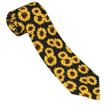 Daisy Flower férfi nyakkendők selyem poliészter 8 cm keskeny nyakkendők férfi ingekhez Kiegészítők Esküvői party
