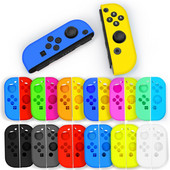 Rezerves plastmasas korpusa apvalka vāciņa korpuss SL SR pogas Nintendo slēdža kontrollerim Joy-Con un Oled Joy