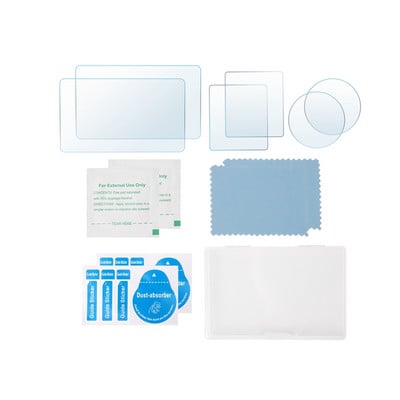 pentru DJI Osmo Action 4 Film pentru lentile camerei Ecran Film de protecție din sticlă securizată Film de protecție înalt transparent Preveniți zgârieturile Kit anti-praf