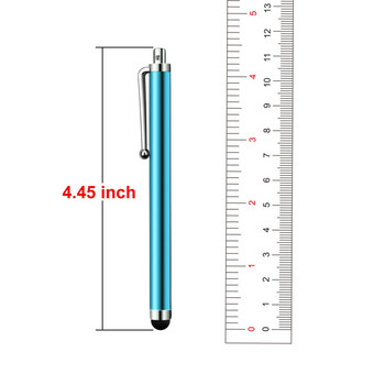 10 бр./лот Универсална метална писалка със сензорен екран Стилус химикалки за Ipad Apple Samsung Tablet Всички капацитивен екран с щипка