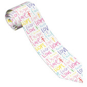 Sveto pismo Kršćanska vjera Nada Ljubav Kravata Muškarci Žene Poliester 8 cm Kravate za muškarce Tanka klasična odijela Dodaci