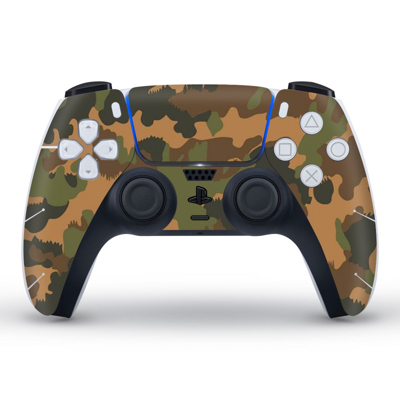 Kamuflažna skin naljepnica za PS5 kontroler Skin Handle Skin Controller naljepnica Skin PS5 Controller Skin Game Handle Skin naljepnica
