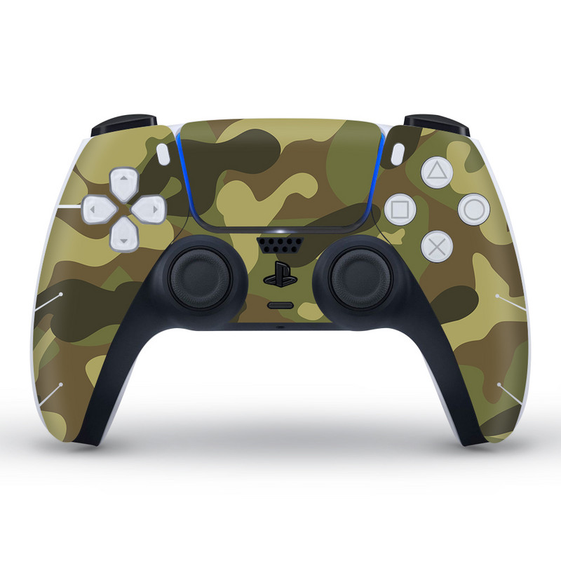Kamuflažna skin naljepnica za PS5 kontroler Skin Handle Skin Controller naljepnica Skin PS5 Controller Skin Game Handle Skin naljepnica