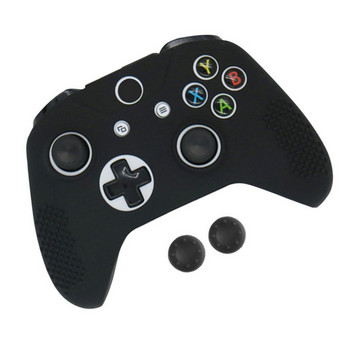 Αντικατάσταση για Xbox One Protector Κάλυμμα σιλικόνης παιχνιδιών παιχνιδιών Μαλακή θήκη Joypad Holder Joystick