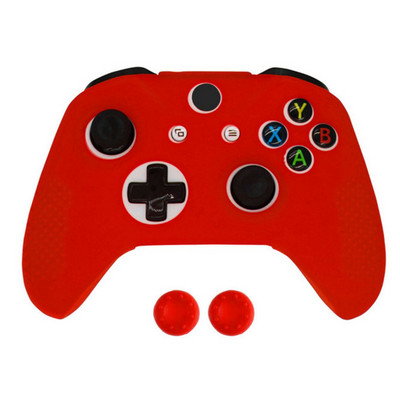 „Xbox One Protector“ silikoninio žaidimų pulto dangtelio pakeitimas, vientisos spalvos minkštas vairasvirtės laikiklio dėklas