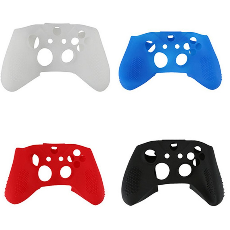 „Xbox One Protector“ silikoninio žaidimų pulto dangtelio pakeitimas, vientisos spalvos minkštas vairasvirtės laikiklio dėklas