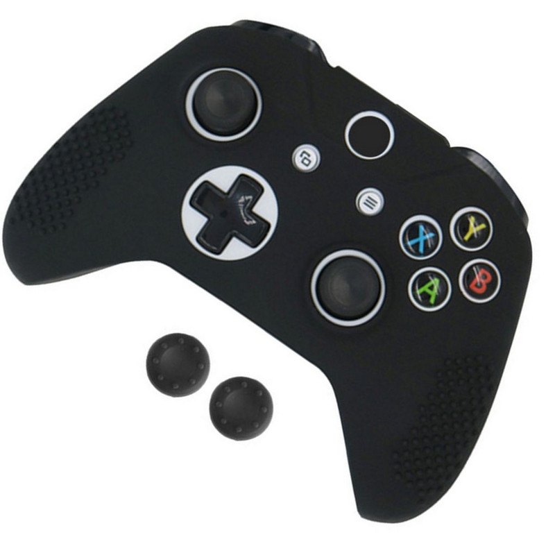 „Xbox One Protector“ silikoninio žaidimų pulto dangtelio pakeitimas, vientisos spalvos minkštas vairasvirtės laikiklio dėklas