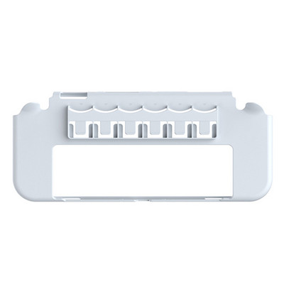 Carcasă de protecție transparentă compatibilă pentru switch OLED HOLES cu 6 sloturi pentru cărți de joc ușor de transportat
