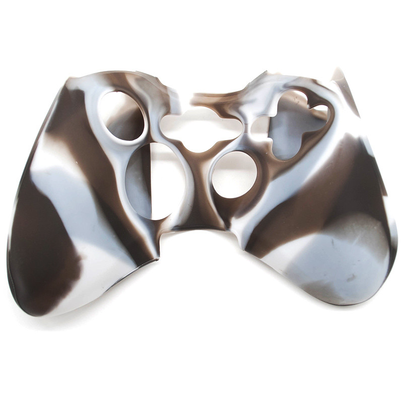 Új játékvezérlők, védőburkolat, szilikon bőr, puha játékkonzol tok Xbox 360 kontrollerhez