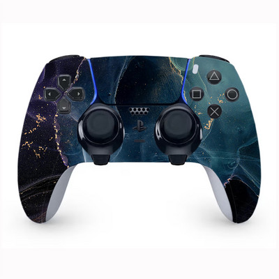 Kreatív terepszínű vinil bőrmatrica PS5 élvezérlőhöz, fogantyúbőr matrica PS5 élvezérlőhöz, nyél bőréhez