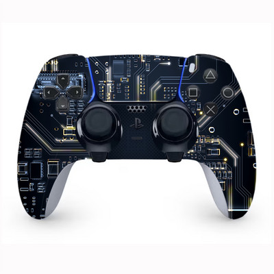 Kreatív terepszínű vinil bőrmatrica PS5 élvezérlőhöz, fogantyúbőr matrica PS5 élvezérlőhöz, nyél bőréhez