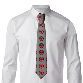 Ανδρική γραβάτα Κλασική Skinny Baphomet Γραβάτες με κεφαλάκι κατσίκας Στενός γιακάς Λεπτή καθημερινή γραβάτα Δώρο