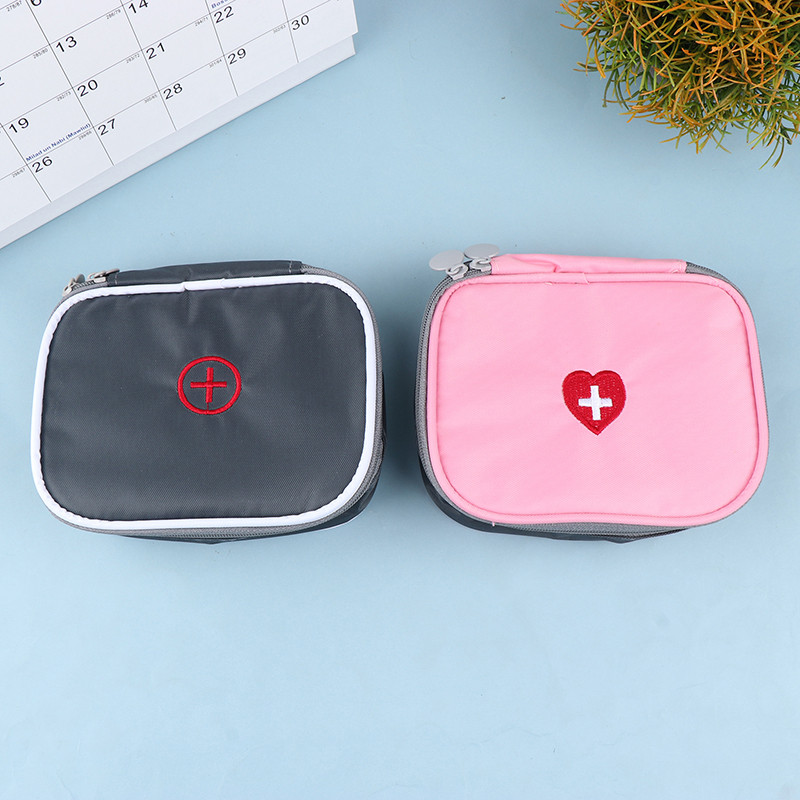 Slatka mini prijenosna torba za lijekove Komplet prve pomoći Medicinski kompleti za hitne slučajeve Organizator Vanjska torba za pohranu kućnih lijekova za lijekove