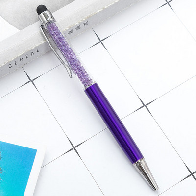 Stilo cu bilă diamant pentru stilou cu ecran tactil Creion tactil universal pentru tabletă pentru accesorii pentru telefon Stilo tactil electrostatic