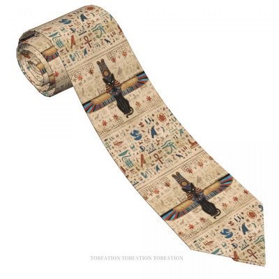 Egipatske mačke Muške kravate 3D tiskane Hip-Hop Street Business Dodaci za košulje za vjenčanja