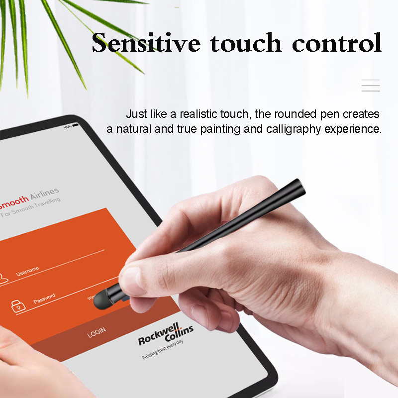 Érintőtoll android Univerzális Stylus Pen Mobiltelefon Érintőképernyős Tartozék Fém Elektrosztatikus Kapacitív Ceruza Tablet Iphone