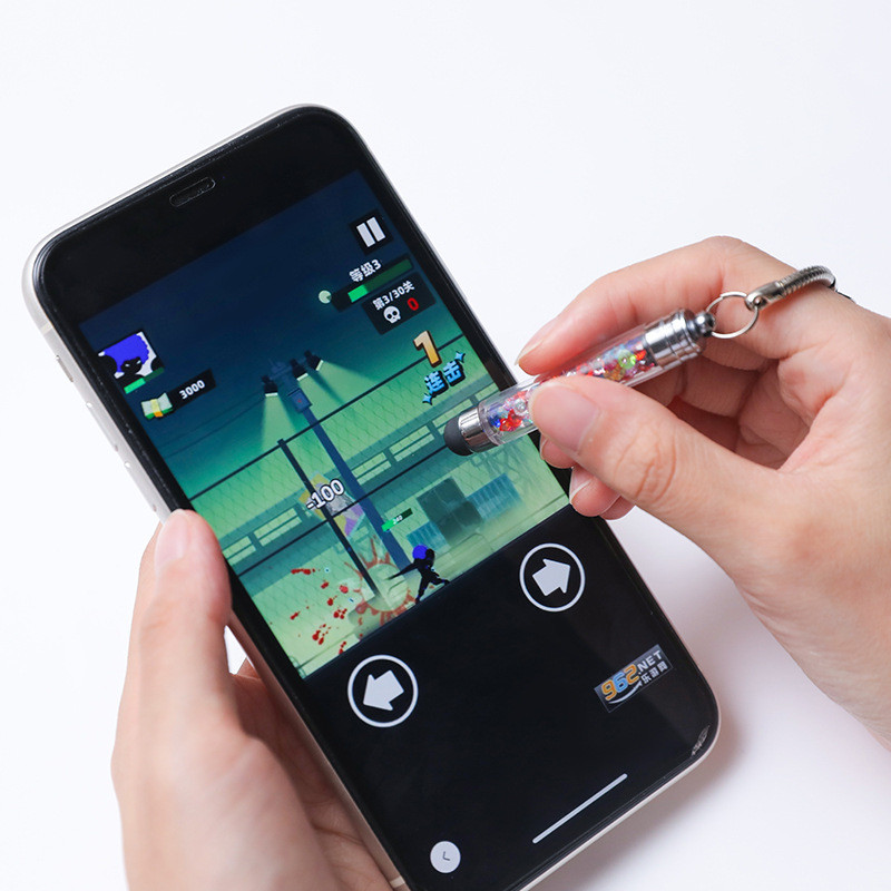 Stylus capacitiv cu pandantiv de cristal Stilo universal pentru ecran tactil Creion tactil pentru telefon mobil Pen stilou capacitiv pentru telefon