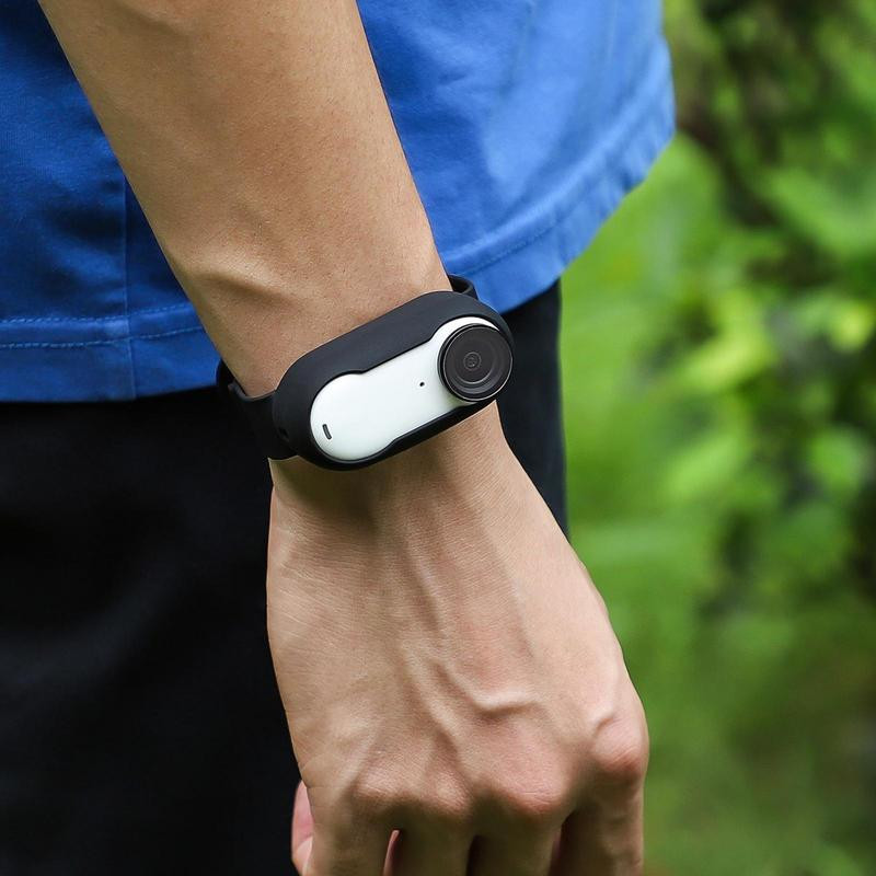 Rihm Insta360 Go 3 kaamerale, multifunktsionaalne laienduskaabli side, multifunktsionaalne silikoonist ümbris Insta360 Go3 kukkumisvastane