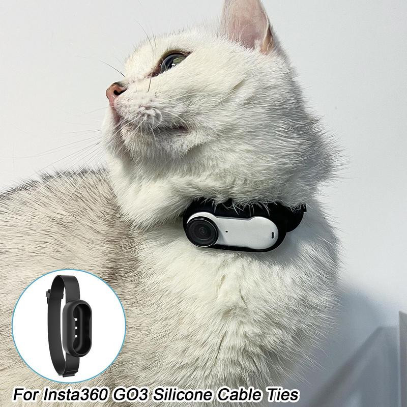 Rihm Insta360 Go 3 kaamerale, multifunktsionaalne laienduskaabli side, multifunktsionaalne silikoonist ümbris Insta360 Go3 kukkumisvastane