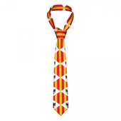 Meeste lips Klassikaline kõhn Sitsiilia Kuningriigi lipp Kitsas kraega õhuke vabaaja lipsutarvikud kingitus