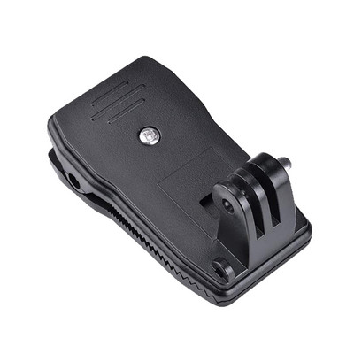 Tegevuskaamera 360° pööratav seljakotiklamber Tugev libisemisvastane rakendus Sobib laialdaselt GoPro Hero11 10 9 jaoks